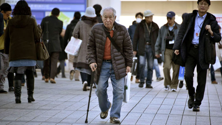 Japan, where more than a quarter of the population is over 65, is one of the world’s fastest-ageing nations. Photo: EPA