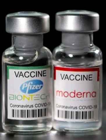 Pfizer, Moderna vaccines