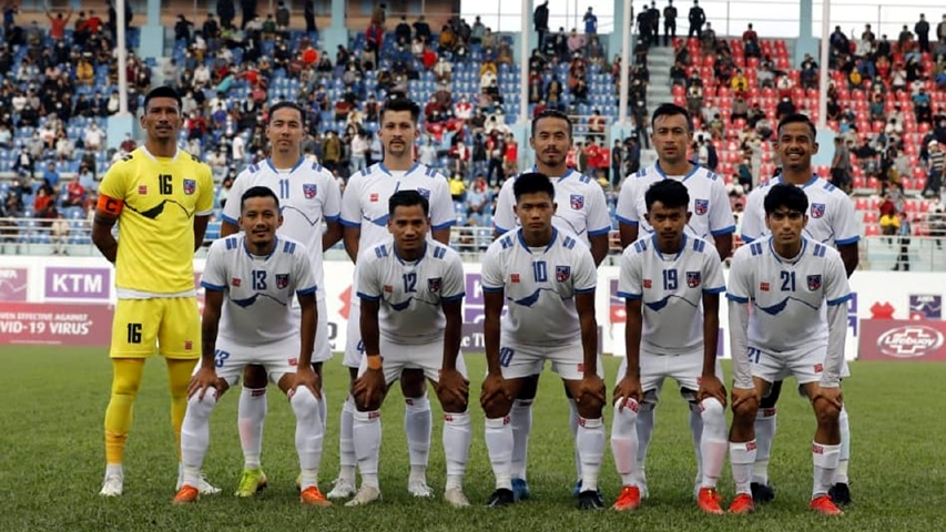 Nepali Squad at SAFF. goal.com 