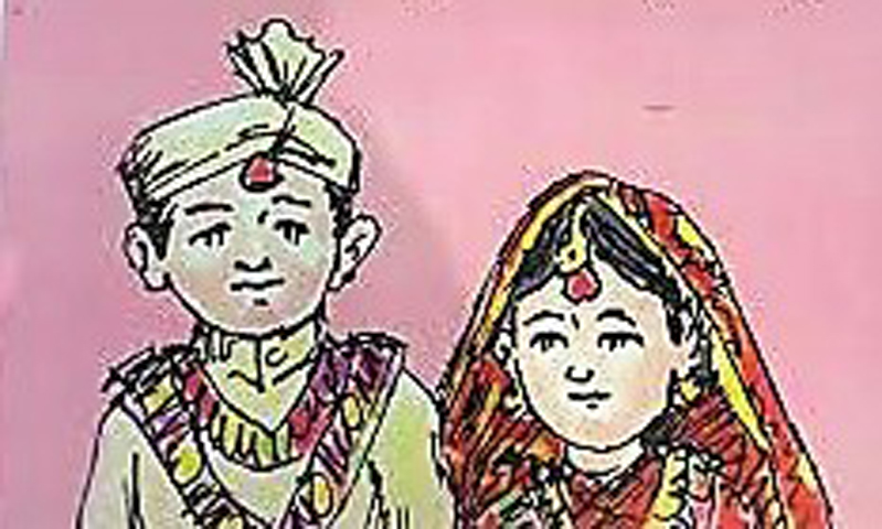 Child marriage Image Facebook.