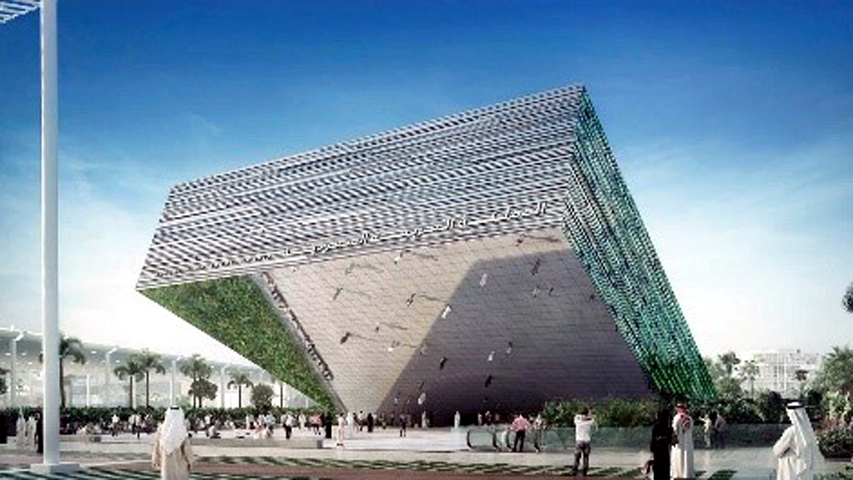 Saudi Arabia's award winning pavilion at World Expo 2020 in Dubai. Image: Web Desk/KT