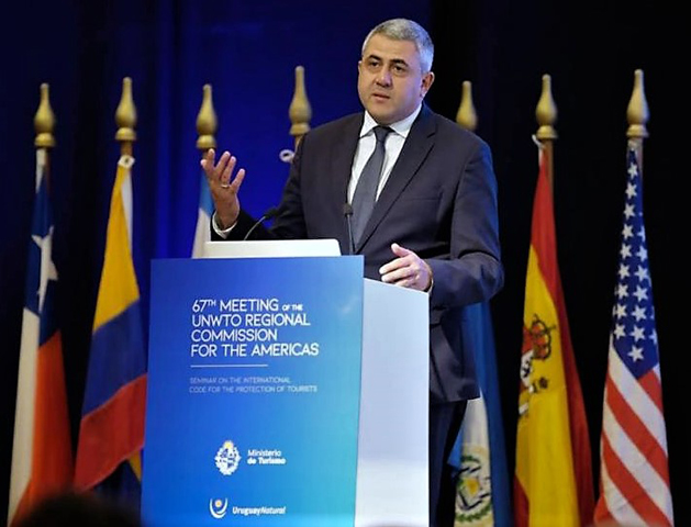 UNWTO Secretary-General Zurab Pololikashvili. Image credit UNWTO