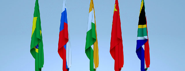 Flags of BRICS