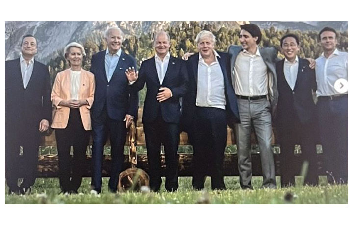 Leaders of the G7 nations along with European Union President. Image credit Deutschland 