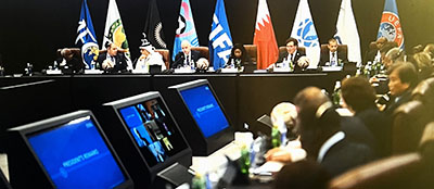 The FIFA Council meet in Doha, Qatar. FIFA image