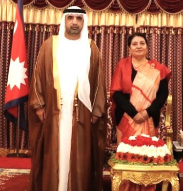 UAE, Tanzania, Serbia envoys presents Credentials to President of Nepal ...
