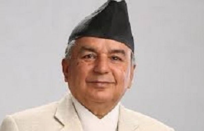Nepali Congress Party leader Ram Chandra Poudel