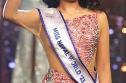 Srichchha Pradhan was crowned Miss Nepal World 2023 