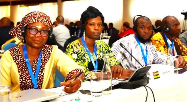 Representatives from forty-eight African countries gather at the Conference of States on the continental expansion of the Kampala Ministerial Declaration on Migration, Environment and Climate Change in Nairobi, Kenya. Photo: IOM / Kennedy Njagi