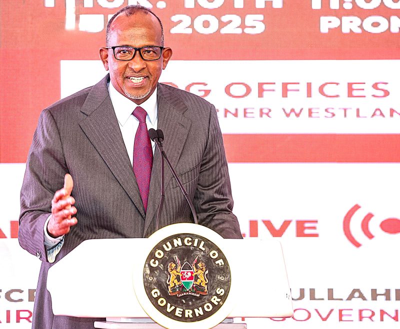 File Photo: Dr. Aden Duale, Kenya’s Cabinet Secretary for Health