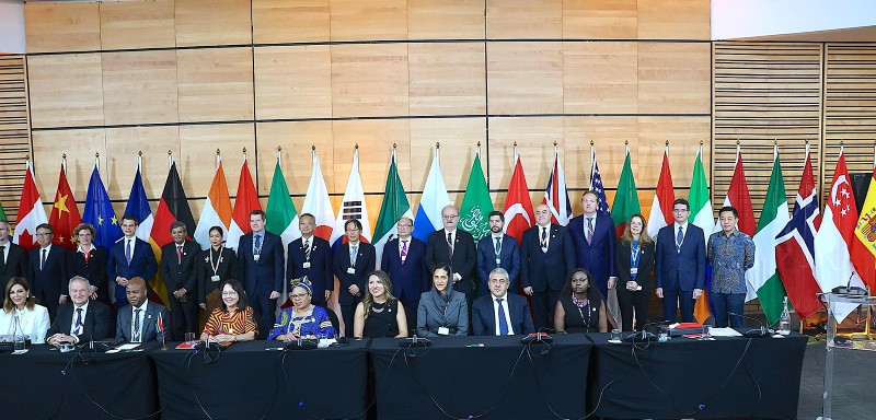 Officials at the Tourism meet in South Africa. UN Tourism image