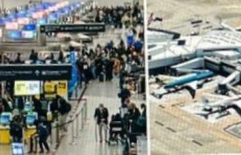 Hartsfield-Jackson Atlanta International Airport in the USA. 