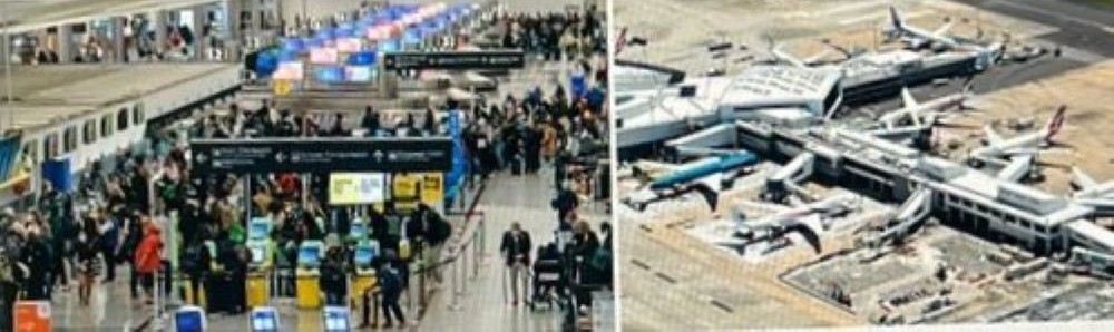 Hartsfield-Jackson Atlanta International Airport in the USA. 