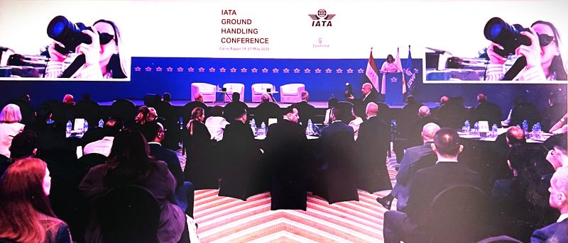 This image is from the 38th IATA Ground Handling Conference (IGHC 2026), held in Cairo and hosted by EgyptAir. Source: IATA