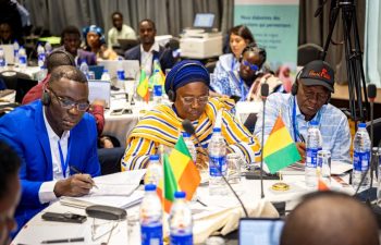 Climate experts and regional partners gather in Lagos, Nigeria, to discuss climate mobility, resilience and financing solutions for West and Central Africa. Photo: IOM