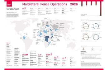 SIPRI Map of Multilateral Peace Operations, 2026SIPRI Map of Multilateral Peace Operations, 2026