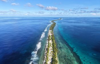 Climate crises, disasters, and environmental degradation are increasingly driving human mobility across the Pacific, requiring coordinated leadership and action. Photo: IOM