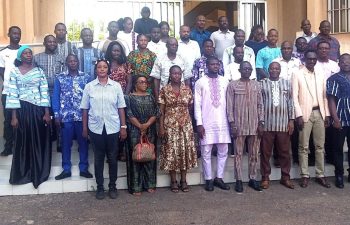Group photo of participants journalists. Image Burkino 24